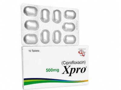 Xpro 500mg (Ciprofloxacin)